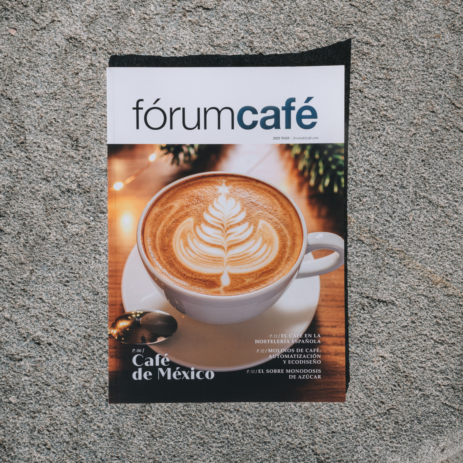 Diseño Editorial Revista Fórum Café