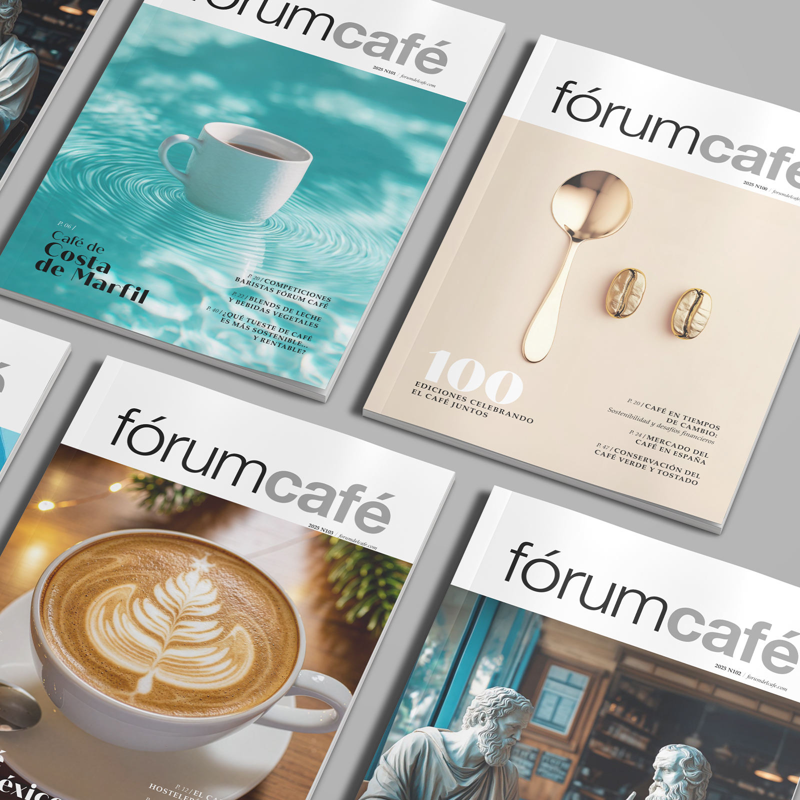 Diseño Editorial Revista Fórum Café
