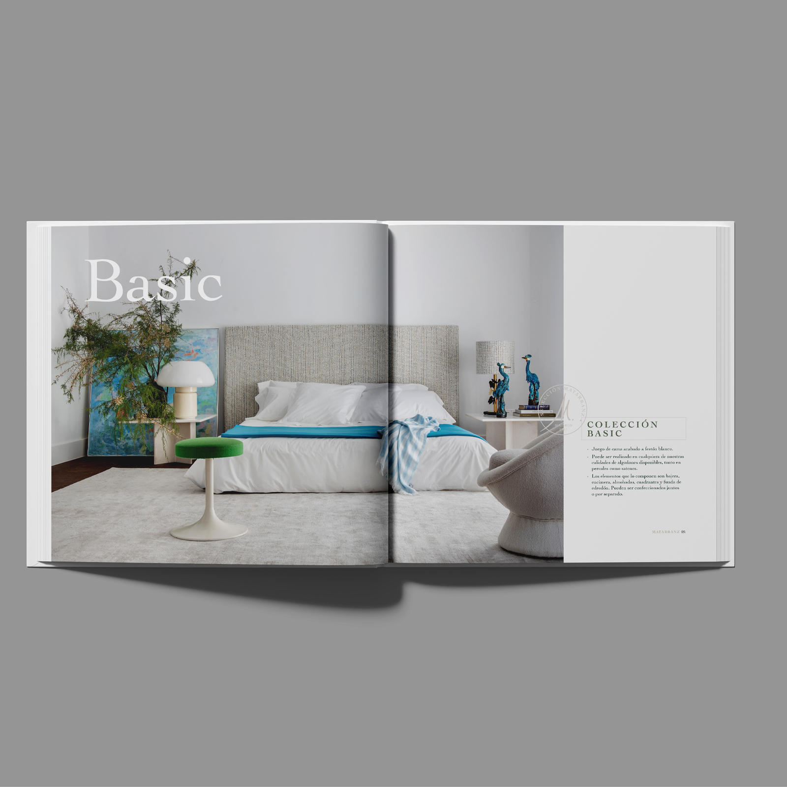 Diseño Editorial Catálogo Ropa de Cama